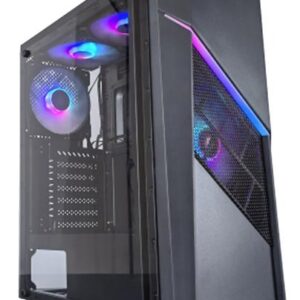GABINETE SATE 1401K 4FAN RGB GAMER