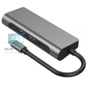 HUB USB SATELLITE TIPO C 7EN1 A-HUBC53