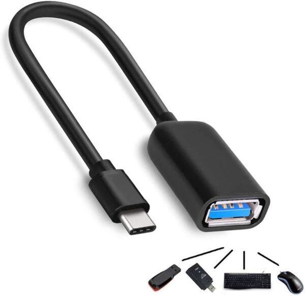 ADAPTADOR USB-C MACHO A USB 3.0 HEMBRA OTG