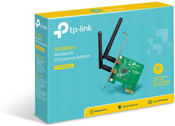 WIFI PCI EXPRESS TP-LINK TL-WN881ND 300MBPS