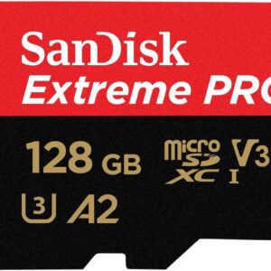 MEMORIA MICRO SD 128GB SANDISK EXTREME 190-90 MB/S U3