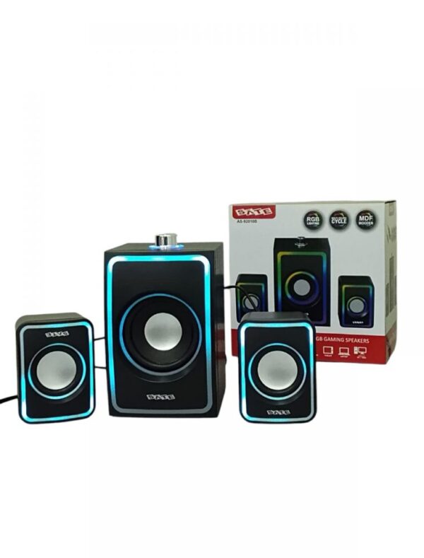 PARLANTE SATE AS-92010 BLUETOOTH RGB USB 2.1