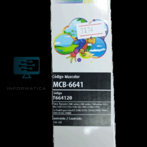 TINTA 100ML MAXCOLOR P/ EPSON NEGRO SERIE L