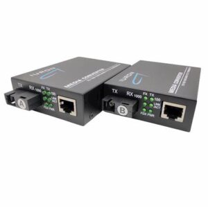 F. MEDIA CONV. 20KM 10/100/1000M-SF-20KM M GIGABIT PAR