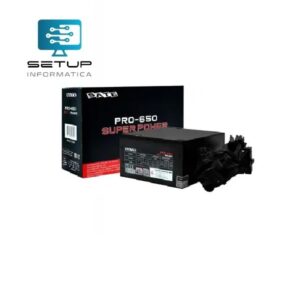 FUENTE ATX SATE 650W REAL PLUS BRONCE 80 PLUS