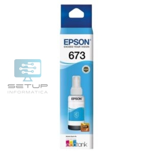 TINTA EPSON 673 CYAN 70ML