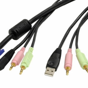 CABLE VGA+USB+AUDIO/ VGA+USB+ AUDIO MICROFINS 1.5M