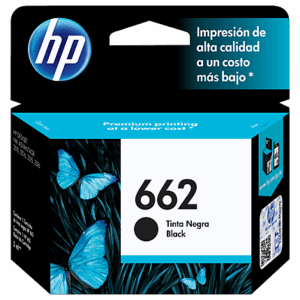 CARTUCHO HP 662 NEGRO