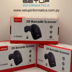 LECTOR CODIGO DE BARRAS QR SATE A-SCAN02 WIRELESS