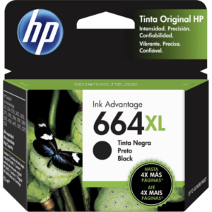 CARTUCHO HP 664XL NEGRO