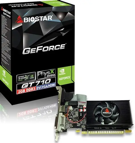 VGA 2GB GT710 MSI /DDR3/64BIT 954/1600 MHZ