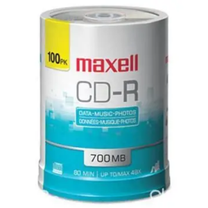 CD TUBO 100U 700MB