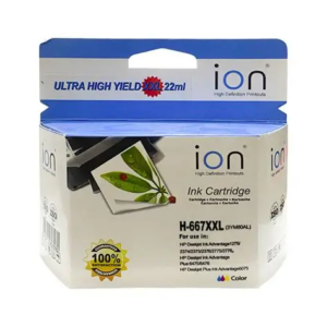 CARTUCHO ION 667XXL COLOR 22ML
