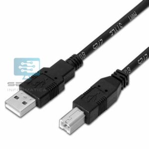 CABLE USB 2.0 P/ IMPRESORA NEGRO 1.50MTS