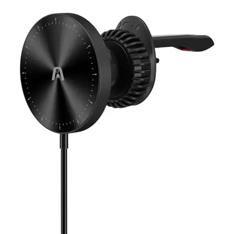 CARGADOR ARG-AC-0164BK MAGNETICO P/CEL INALAMBRICO