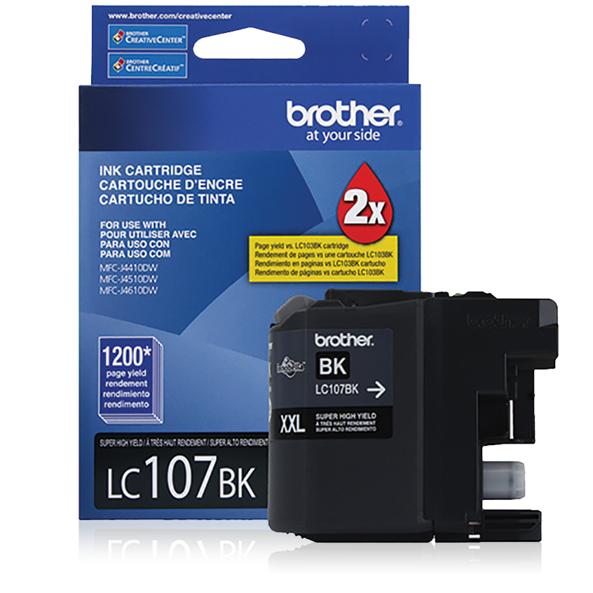 CARTUCHO BROTHER LC107BK 2400P