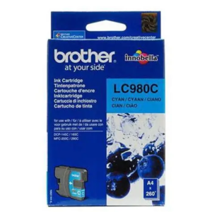 CARTUCHO BROTHER LC980C CYAN P/DCP-165/MFC290