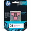 CARTUCHO HP 02 MAGENTA LIGHT**