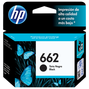 CARTUCHO HP 662 NEGRO
