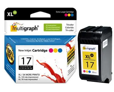 CARTUCHO MULTIGRAPH 17XL COLOR