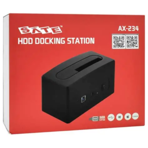 GAVETA SATELLITE AX-237 2.5"/3.5" USB 3.0 DOCKING (HASTA 10TB)