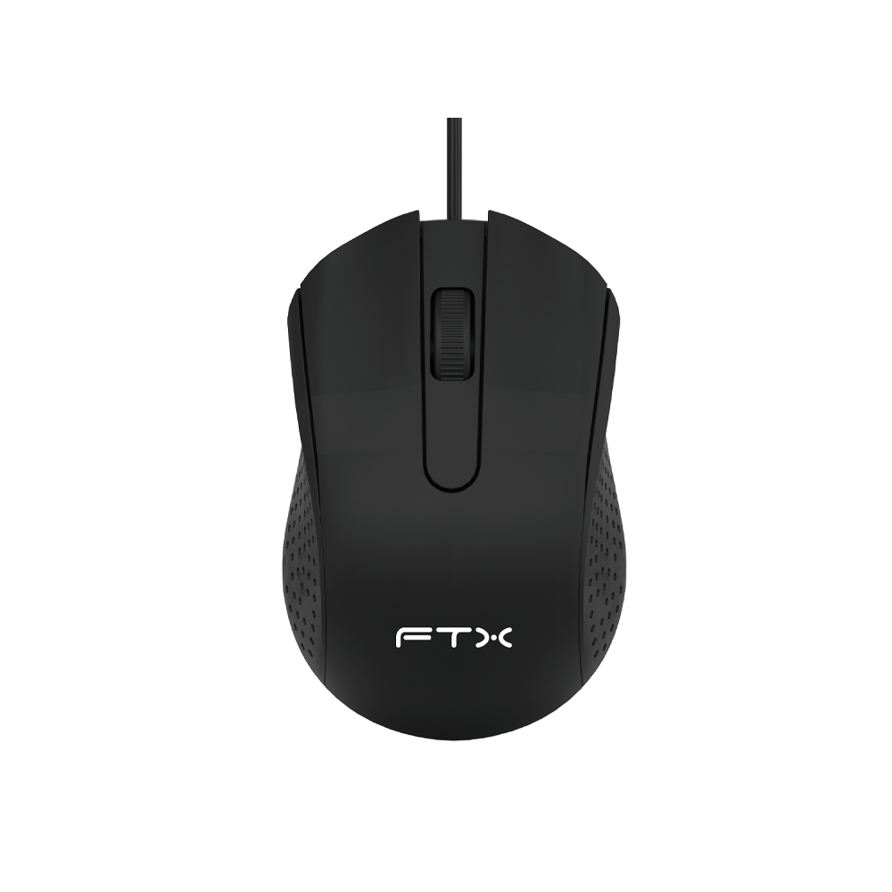 MOUSE FTX M62 USB 1200DPI NEGRO