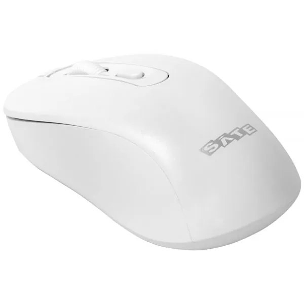 MOUSE SATE A-762G BLANCO BT 2,4GHZ
