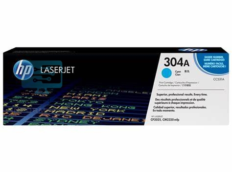 TONER HP CC531A (304A) CYAN - Imagen 2
