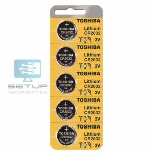 PILA CR2032 TOSHIBA CON 5U