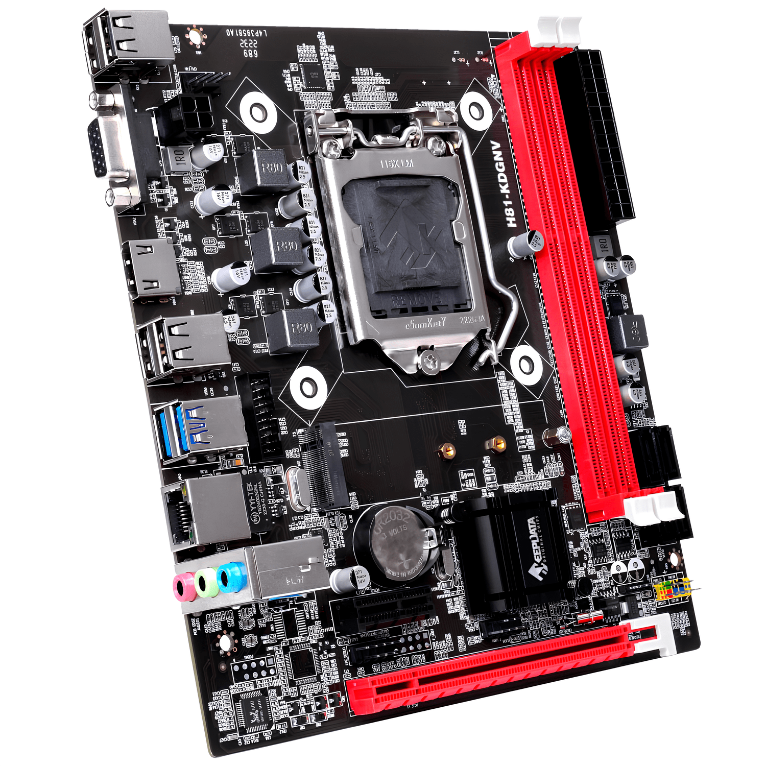 PLACA KEEPDATA LGA1150 H81-KDGNV DDR3 HDMI NVME