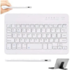 TECLADO BLUETOOTH CON ESTUCHE PARA TABLET BLANCO IOS/WINDOWS/ANDROID