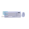 TECLADO+MOUSE FTX GK02 WIRELESS BT LILA