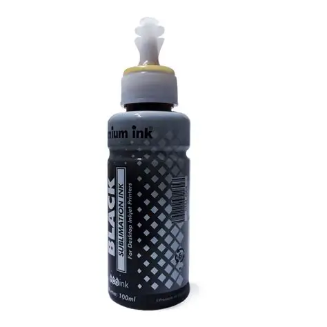 TINTA 100ML SUBLIMACION NEGRO