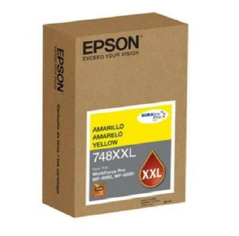 TINTA EPSON T748XXL420-A AMARILLO (WF-6090/6590)
