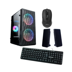 GABINETE KIT FTXN14 C/FUENTE 500W MOUSE+TECL+SPK