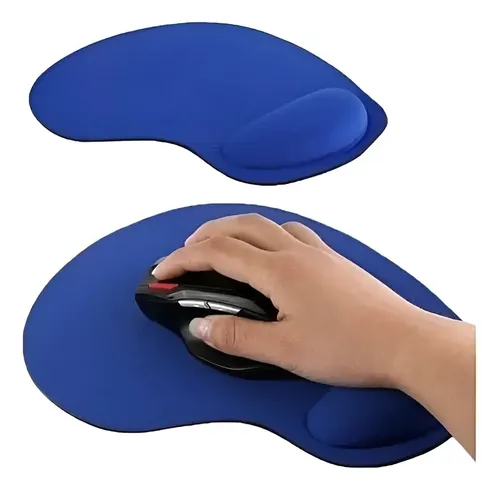 PAD MOUSE C/ APOYO AZUL