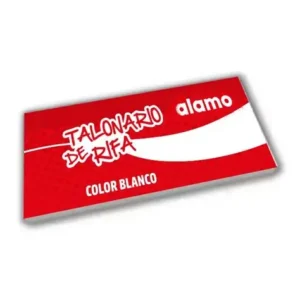 TALONARIO DE RIFA ALAMO