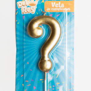 VELA DEL REY INTERROGACION COLORES VARIOS
