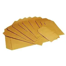 BLISTER X10 SOBRES BOLSA MANILA UNA CARA SATINADA 20CMX28CM ALAMO