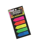 BLOCK SEÑALADOR DE PAG.BLISTER 5 COL 125H