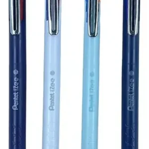 BOLIGRAFO C/4 COLORES PENTEL IZEE AZUL