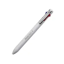BOLIGRAFO C/4 COLORES PENTEL IZEE BLANCO