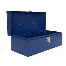 CAJA METALICA AZUL