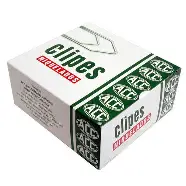 CLIPS 2/0 ACC NIQUELADO CJ/25 UN 500GR