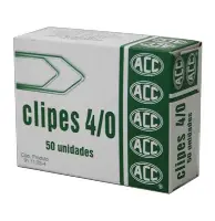CLIPS 4/0 ACC GALVANIZADO CJ C/50UN PCT 10UN