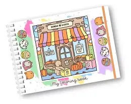 LIBRO PARA COLOREAR TAPA DURA
