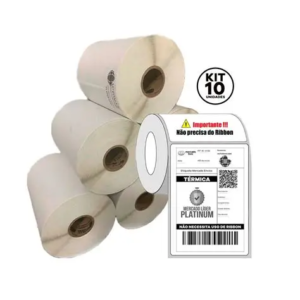 ETIQUETA TERMICA 10X14 TUBETE CHICO