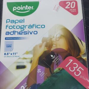 PAPEL FOTOGRAFICO ADHESIVO 135G