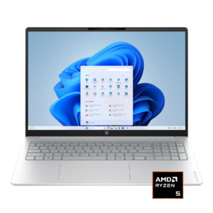 NB HP OMNIBOOK 3 16-BY0015DX RYZEN 5-40 2.8GHZ/ 8GB/ 256 SSD/ 16" TOUCH WUXGA/ GLACIER SILVER/ W11H
