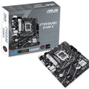 PLACA ASUS LGA1700 B760M-K PRIME DDR4 VGA HDMI M2